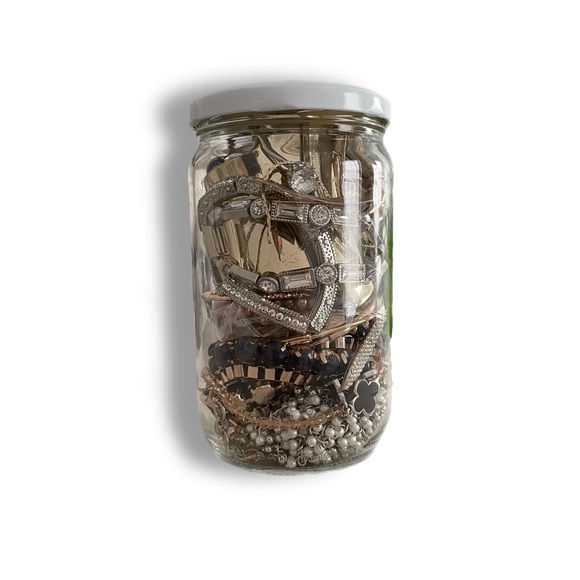 Chico's Jewelry - Mystery Jewelry Jar!! Includes Banana Republic, Ali Khan, Chicos, & Misc Costume